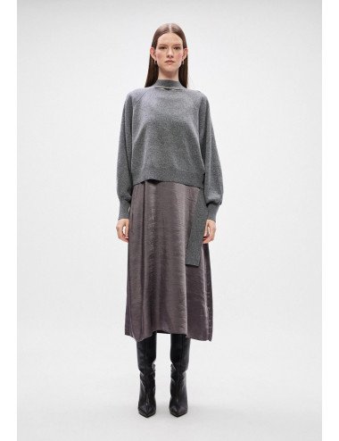 FLALINA - Robe de jour - dark grey