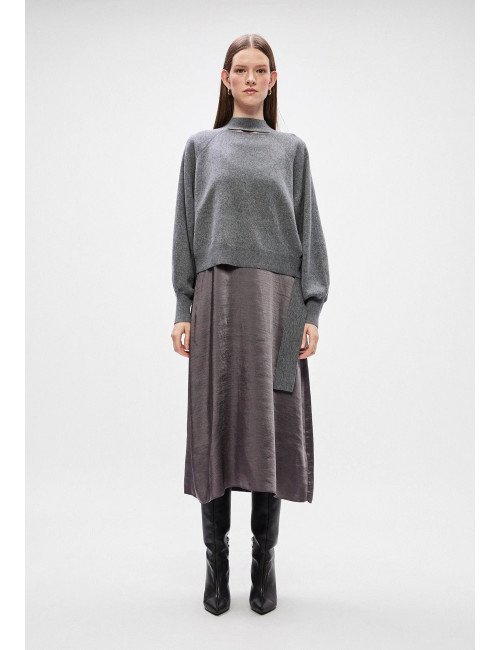 FLALINA - Robe de jour - dark grey