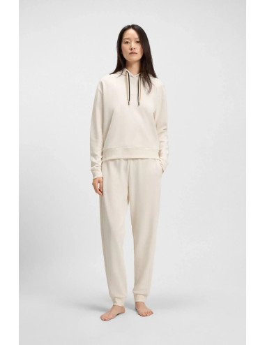 Pantalon de survêtement resserré au bas des jambes avec cordons à rayures emblématiques