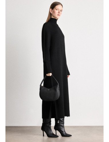 FAGLIATELLE - Robe pull - black