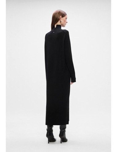 FAGLIATELLE - Robe pull - black