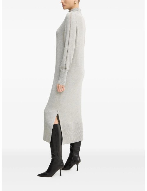 FAGLIATELLE - Robe pull - GRIS