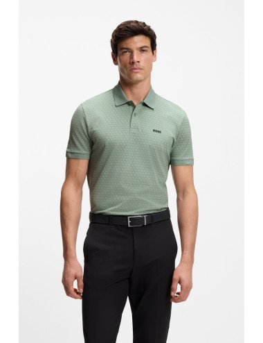POLO HOMME BOSS 50554591-TURQUOISE