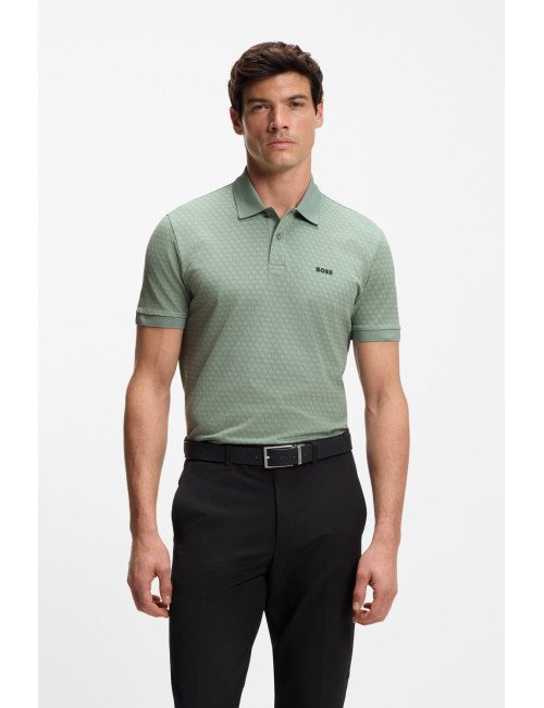 POLO HOMME BOSS 50554591-TURQUOISE