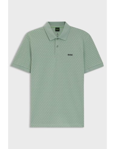 POLO HOMME BOSS 50554591-TURQUOISE