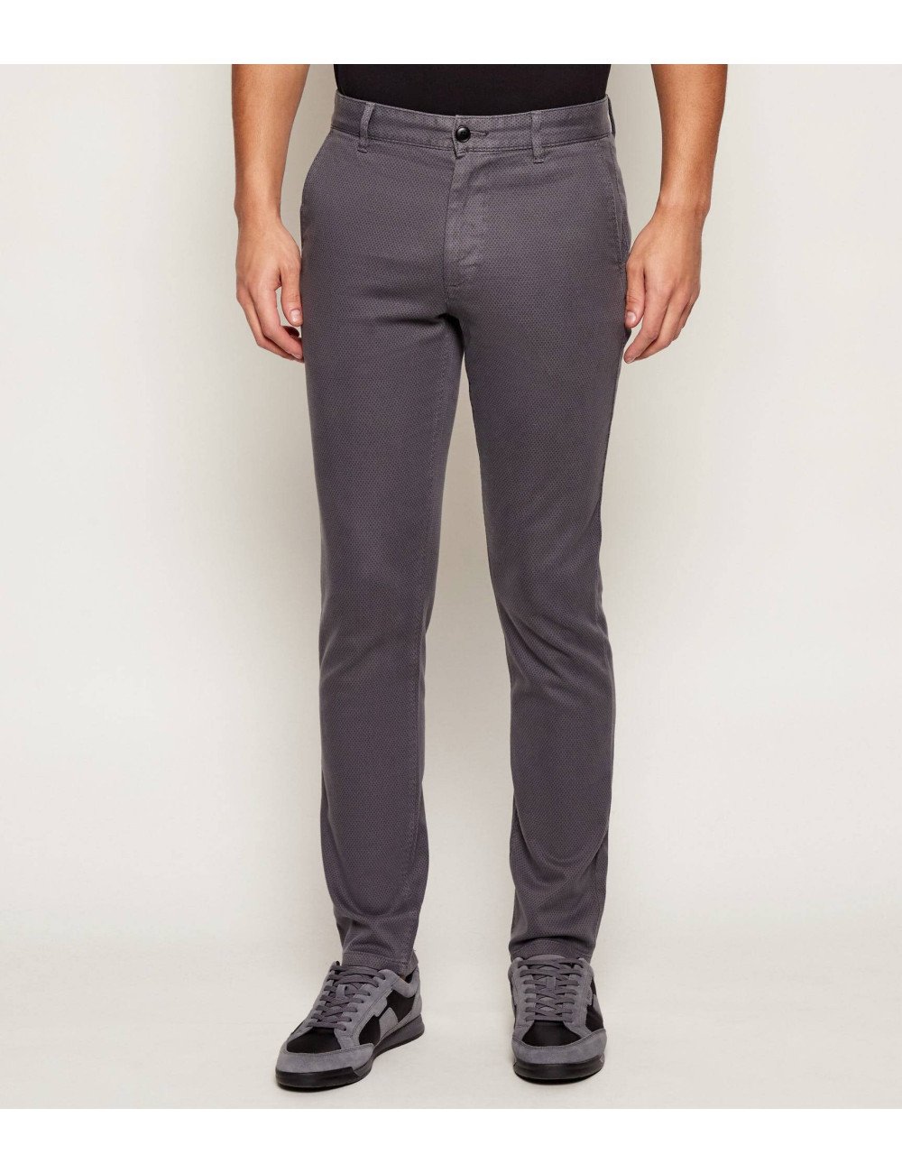 CHINO PANTALON HOMME BOSS 50552098-GRIS