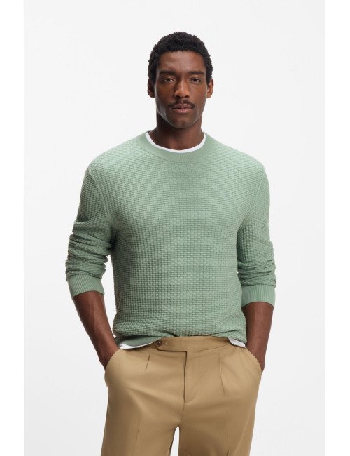 PULL HOMME BOSS 50545283-VERT