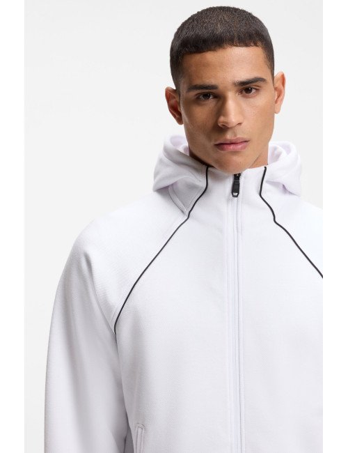 SWEAT HOMME BOSS SW-JOIN SAGGY-50553557-BLANC