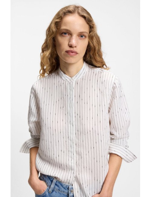 CHEMISIER  BOSS FEMME 50557303-BLANC