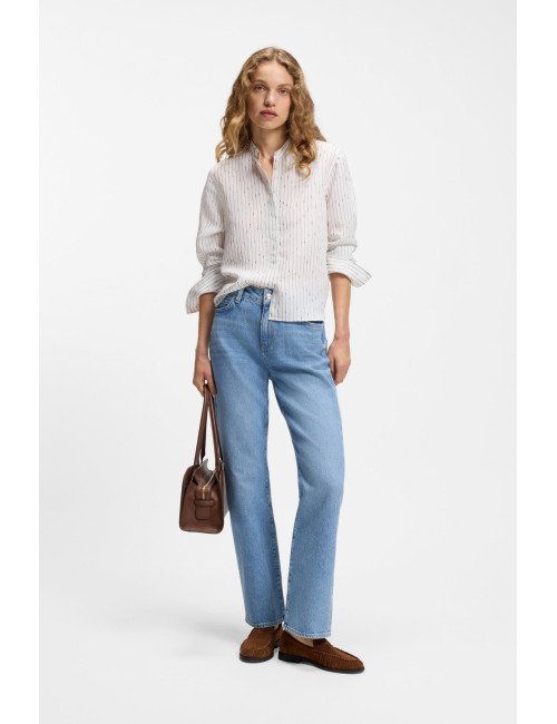 CHEMISIER  BOSS FEMME 50557303-BLANC