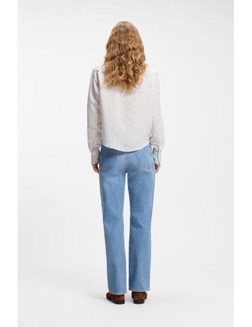 CHEMISIER  BOSS FEMME 50557303-BLANC