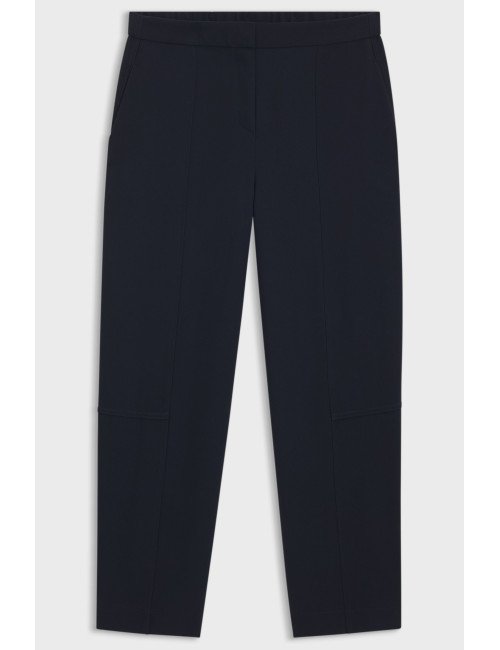 PANTALON MODERNE INFROISSABLE BOSS FEMME -50553966-MARINE