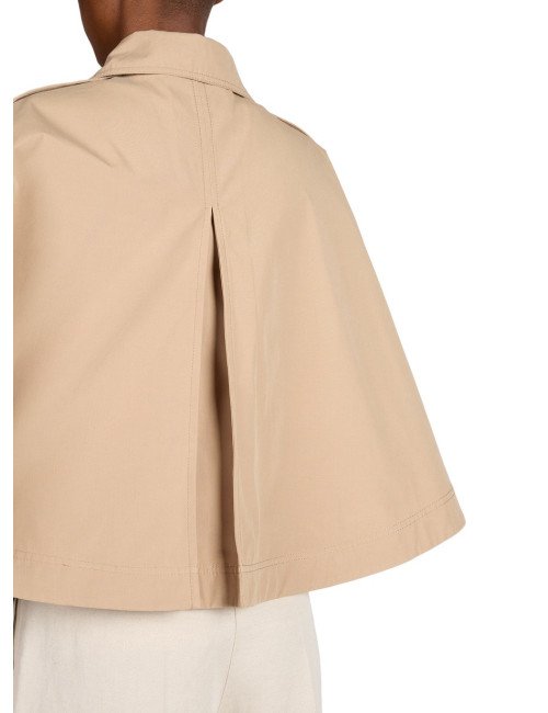 CAPE FEMME BOSS 50551838-CAMEL