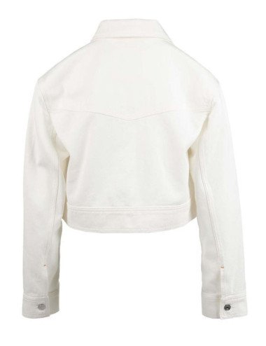 VESTE JEANS BOSS FEMME 50538575-BLANC