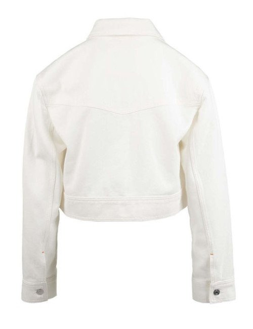 VESTE JEANS BOSS FEMME 50538575-BLANC