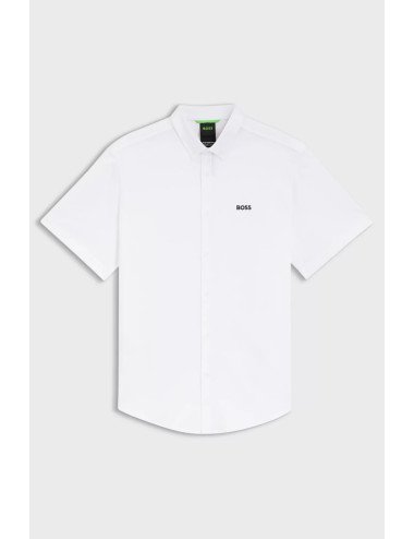 CHEMISE  BOSS HOMME ST-MOTION S 10263169 01-50555951-BLANC