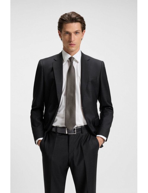 CEINTURE HOMME BOSS 50537112-NOIR