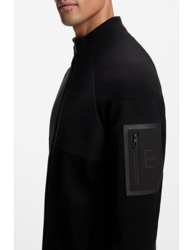 BLOUSON HOMME BOSS 50553792-NOIR