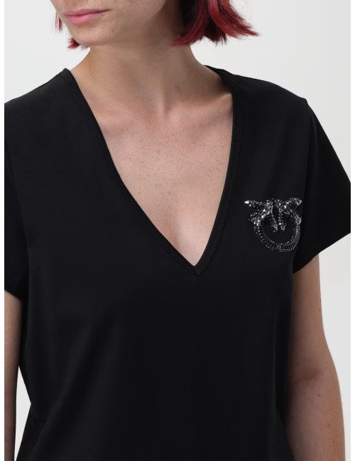 T-SHIRT FEMME PINKO-100372-A1R7-BLACK