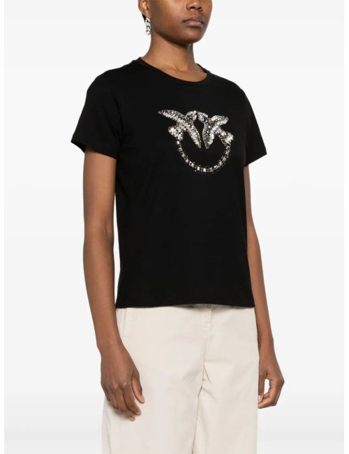 T-SHIRT FEMME PINKO-100535-A1R7-BLANC