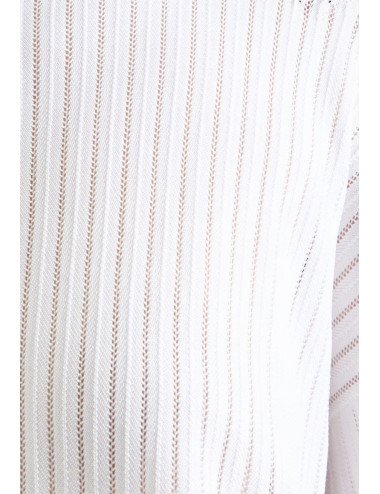 PULL FEMME BOSS 50537729-BLANC