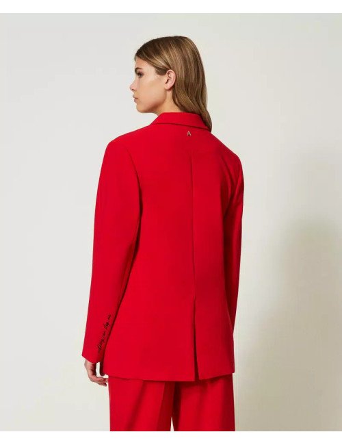 VESTE FEMME TWIN SET ACTITUDE 232AAT2031-ROUGE