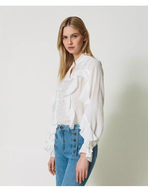         CHEMISE FEMME TWINSET 241TP2530-BEIGE