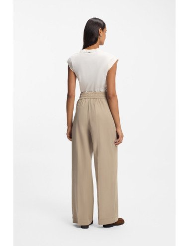 PANTALON FEMME BOSS 50558096-CAMEL