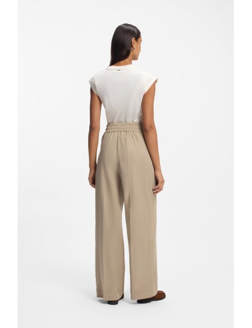 PANTALON FEMME BOSS 50558096-CAMEL