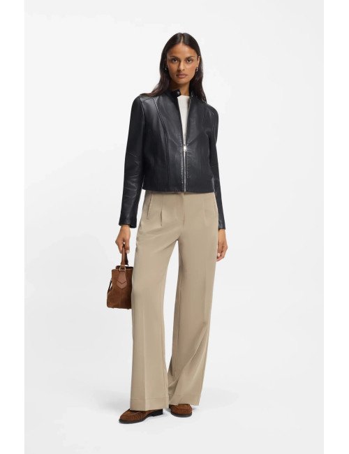 PANTALON FEMME BOSS 50558096-CAMEL