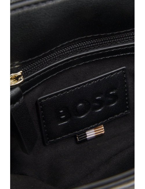 Sac à bandoulière matelassé avec finition à monogramme Double B