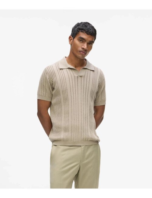 POLO HOMME KARL LAGERFELD 6555016-562304-KAKI