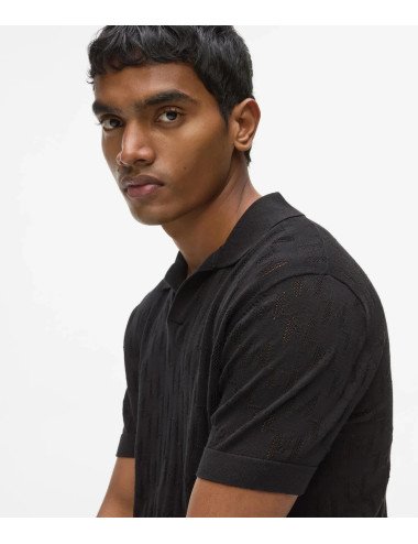 POLO HOMME KARL LAGERFELD 655005-562301-NOIR