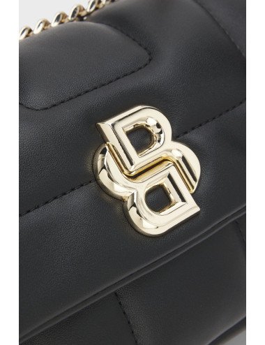 Sac à bandoulière matelassé avec finition à monogramme Double B