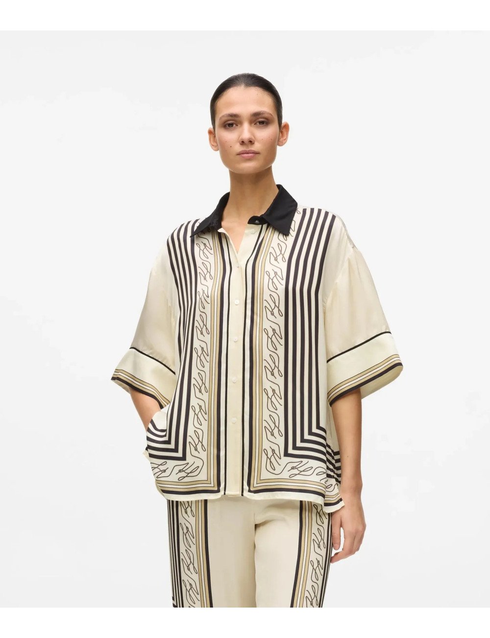 CHEMISE FEMME KARL LAGERFELD B2W11016-IMPRIME