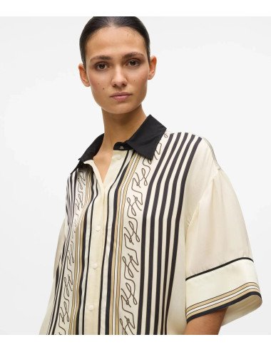 CHEMISE FEMME KARL LAGERFELD B2W11016-IMPRIME