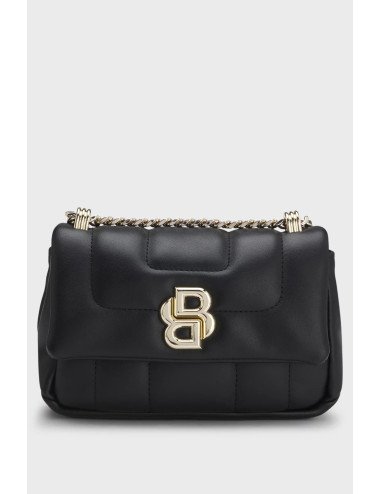 Sac à bandoulière matelassé avec finition à monogramme Double B