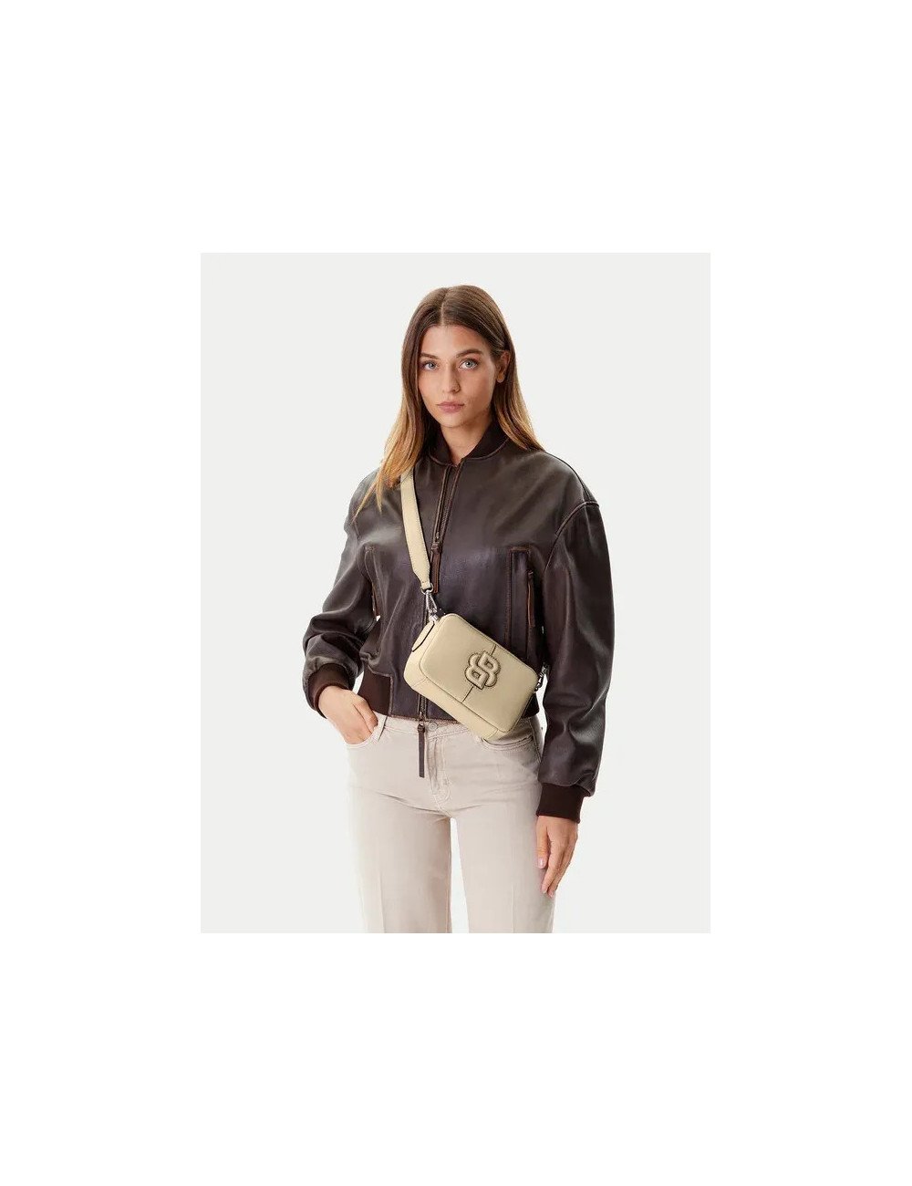 SAC FEMME BOSS 50547969-BEIGE