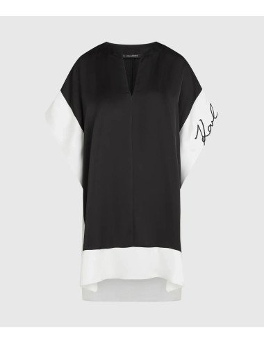 ROBE FEMME KARL LAGERFELD B2W13016-NOIR
